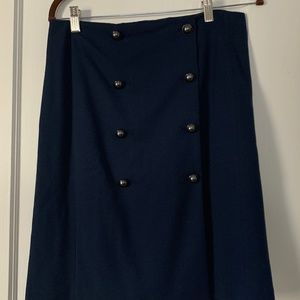 Banana Republic Military/Sailor Pencil Skirt